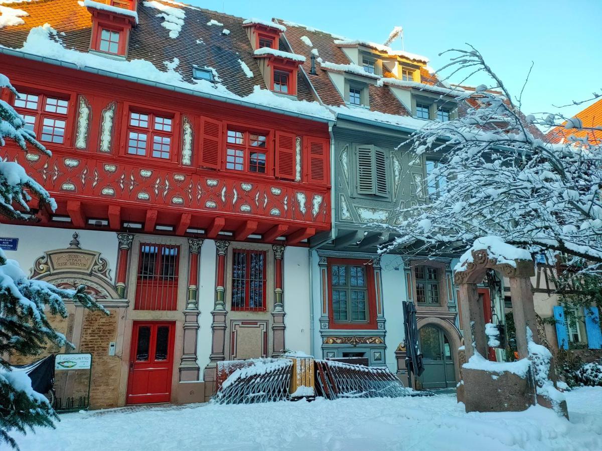 La Maison Bleue, A 20 Mn De Strasbourg, Sur La Route Des Vins, Jusqu'A 6 Personnes, Селеста Экстерьер фото